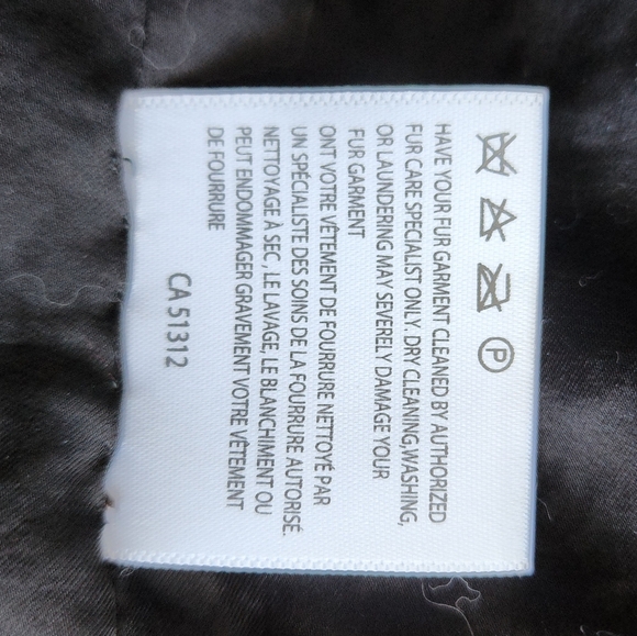 Fox fur jacket by Fox The Label. Silver/gray. Size medium. - Picture 7 of 8